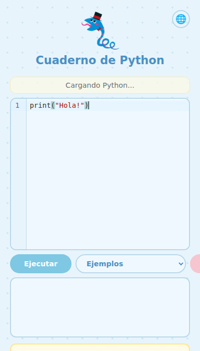 Pantalla mostrando código Python siendo escrito